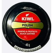 By Be The Bestest Kiwi Shoe Polish Paste (Pack Of 2) (Black)