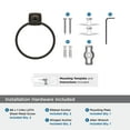 thumbnail image 5 of Amerock Stature Oil-Rubbed Bronze Closed Towel Ring, 5 of 8