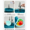 thumbnail image 2 of ziyahi Electric Sink And Water Play Toys Simulated Kitchen Sink For Educational Fun Reliable And Safe blue, 2 of 6