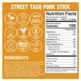 thumbnail image 6 of Righteous Felon Street Taco 100% Pork & Pineapple Stick 1 oz., 1 Single Stick, 6 of 6