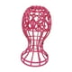 thumbnail image 2 of Soporte para pelucas con forma de corazón, portátil, estable y profesional para exhibición de sombreros y pelucas. Rosa, 2 of 9