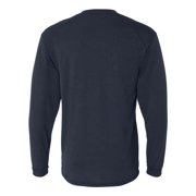 Badger 4804 Adult B-Tech Long-Sleeve Tee - Navy, 2XL