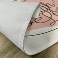 thumbnail image 5 of Ambesonne Live Laugh Love Place Mats Set of 4, Heart Butterfly, Standard Size, Pale Pink Black White, 5 of 6
