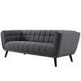 thumbnail image 5 of Modern Contemporary Urban Design Living Room Lounge Club Lobby Armchair and Sofa Set, Fabric, Grey Gray, 5 of 5