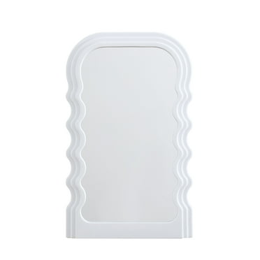 Urban Shop Color Changing LED Groovy Wall Mirror, 16.5" H