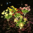 thumbnail image 3 of Injueey Ilumine el jardín con luz solar respetuosa con el medio ambiente Luz solar para jardín Decoración de jardín Jardín y Patio blanco, 3 of 6
