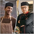 thumbnail image 2 of MasteelfCA 2pcs Chef Caps Net Chef's Hats Multi-purpose Chef Hat Catering Chef Caps (Black), 2 of 7