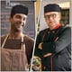 thumbnail image 2 of ColoMX 2 unids Chef de uso múltiple Hat Catering Chef Tea Restaurantes Caps Chef Sombreros (Negro), 2 of 7