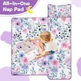 thumbnail image 4 of Pioneer Flower Floral Print Pattern Toddler Nap Mats for Kids Preschool,Sleeping Mat Bag or Kids,Toddler Sleeping Bag,Toddler Nap Mat or Daycare, 4 of 6
