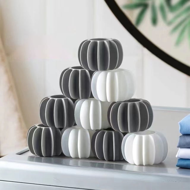 Bola Mágica de Silicona Ecológica Para Lavadora 60 uds Likrtyny Color Blanco