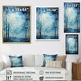 thumbnail image 4 of Designart "A Reverie in Blue and White Sky Photo" Floral Floater Framed Canvas Print, 4 of 7
