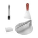 thumbnail image 3 of Prensa para Hamburguesas de Acero Inoxidable Strade Fareast Limited 22 cm, 3 of 8