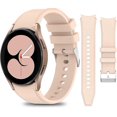 thumbnail image 1 of Compatible with Samsung Galaxy Watch 4 Band 40mm 44mm/ Galaxy Watch 4 Classic Bands 42mm 46mm/ Galaxy Watch 3 Band 41mm, No Gap Soft Silicone Sport Ad, 1 of 4