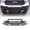 Front Bumper+Bull Bar, variant on Front Bumper ACC Module Relocation Bracket for Ford Ranger 2019 2020 2021 2022 2023,Heavy Duty Steel Adaptive Cruise Control Sensor Bracket