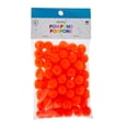 thumbnail image 4 of 65pcs John Bead 0.5in Dark Orange Round Pom Poms for Crafts DIY Art Creative School Projects Party Favors Decorations Supplies, 4 of 4