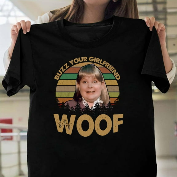 Buzz Your Girlfriend Woof Funny Home Alone Unisex T-Shirt, Retro Christmas Movie Gift G0305, Up to Size 5XL