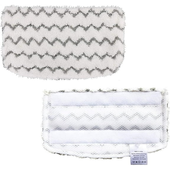 2 Pack Replacement Pads for Shark Steam Mop S1000 S1000C S1000WM S10001C S1000A,Reusable Microfiber Mop Pads