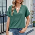 thumbnail image 6 of Summer Tops for Women 2025 Work Cute Big Gym Tshirts Comfy Basic Fitted Short Sleeve Tees Skims Dupes Shirt Clearance Deals, 6 of 7