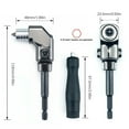 thumbnail image 2 of 90° Degree Attachment Drill Driver Screwdriver Extension Holder Adapter Corner Electric Drill Chuck, 2 of 9