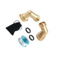thumbnail image 3 of Guardoinrt Brass Garden Hose Elbow Adapter Sturdy Construction For RV Outdoor Water Intake Enhancing Efficiency Of Watering Tasks., 3 of 6