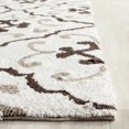 thumbnail image 3 of SAFAVIEH Four Seasons Jillean Floral Polyester Area Rug, Ivory/Grey, 8' x 10', 3 of 6