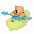 thumbnail image 1 of Baby Shower Toys Cute Little Bear Boat Automatic Toddlers Bath Toys for Bathtub Swimming Pool Beach Green, 1 of 4