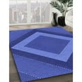 thumbnail image 2 of Ahgly Company Indoor Rectangle Patterned Sky Blue Dress Blue Area Rugs, 3' x 5', 2 of 6