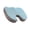 Blue+Grey, variant on Office desk and chair cushions, driver's booster seat, wheelchair and car seat cushions, memory cotton foam seat tailbone pain relief