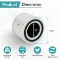 thumbnail image 3 of Costway Air Purifier Replacement Filter 3-in-1 H13 True HEPA for Dust Smoke Home Office, 3 of 8