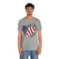 thumbnail image 3 of Women's Red White Blue July 4th T-Shirt: Faith, Family, Freedom, 3 of 11
