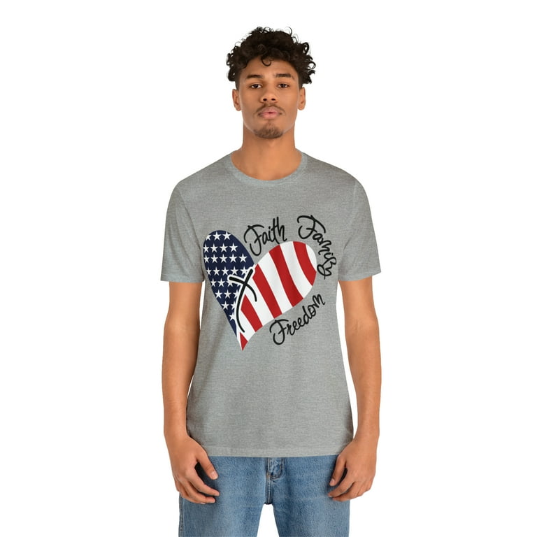 red white and blue shirt walmart