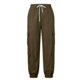 thumbnail image 7 of christmas pants,Wide Leg Sweatpants Women Cargo Pants for Girls High Waisted Baggy Sweatpants for Women Casual Pants with Pockets,Womens Sweatpants Baggy Wide Straight Leg Sweats Pants with Pockets, 7 of 7