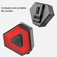 thumbnail image 4 of Tail Light Bicycle Bicycle Taillight Smart Frein Détection USB Charge Haute Luminosité LED 6 Modes Turning Fournitures, 4 of 7