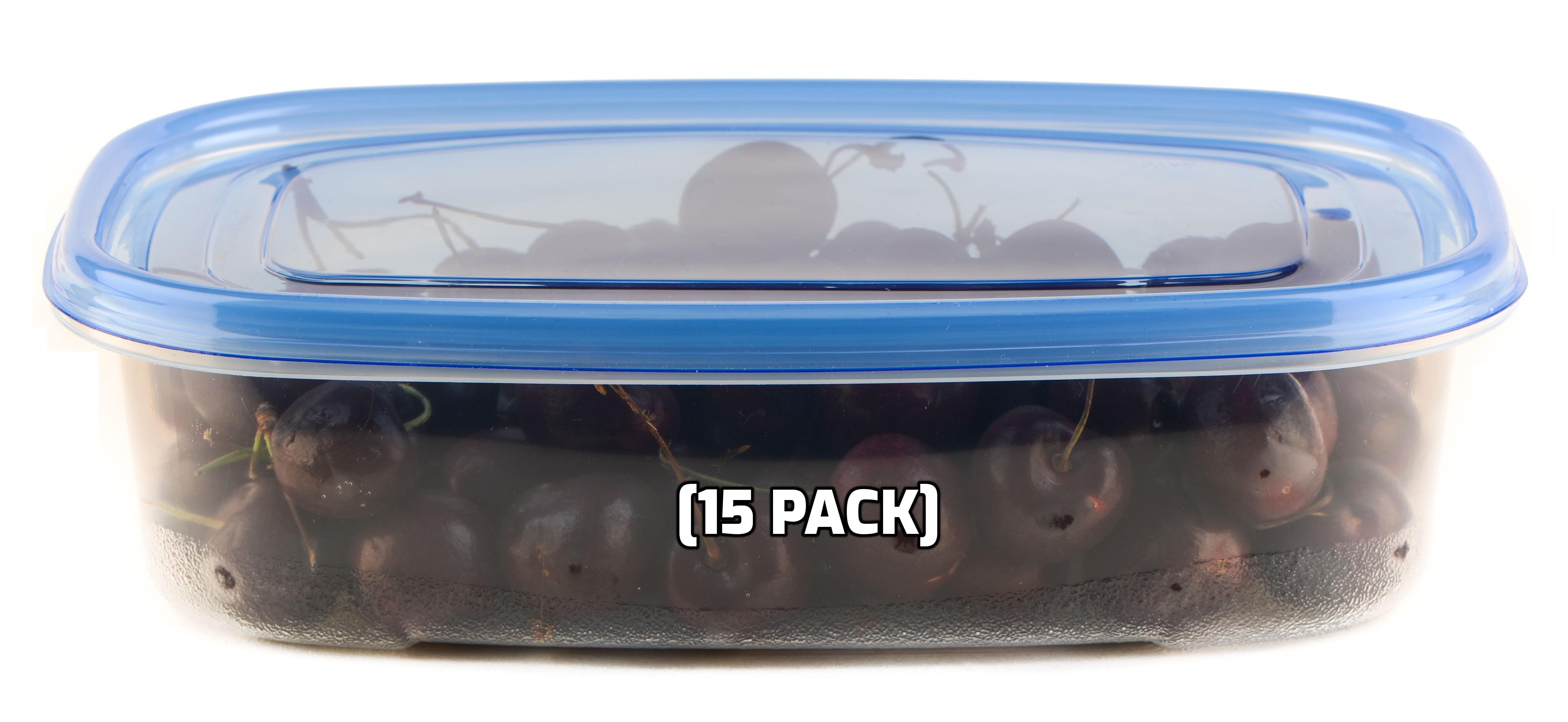 hölm BPA Free Reusable Square Food Storage Containers With Lids