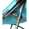 thumbnail image 4 of Zenithen Fabric Folding Chair, Light Teal, 4 of 6