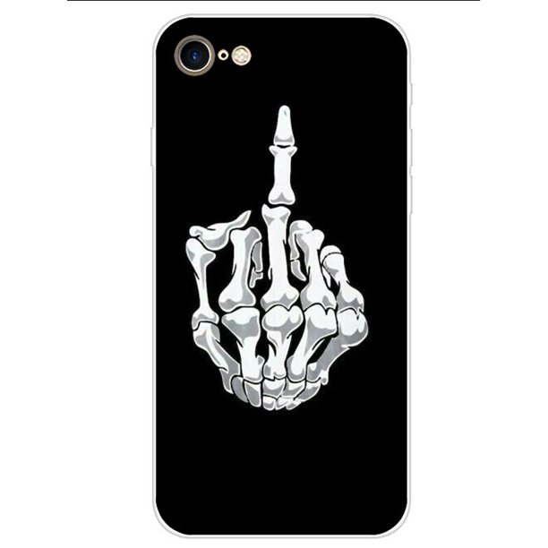 Funda transparente ultrafina para teléfono móvil, carcasa trasera para iPhone 5, 5S, SE 2020, 6, 6S, 7, 8, 4, 4S Fivean unisex