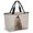 Beige, variant on Christmas Marmot Beach Bag for Women, Large Breathable Mesh Beach Tote Bag, Xmas Snowflake Trees Berry Winter Rustic Sandproof Lightweight Travel Bags for Vacation Picnic Swimming Pool