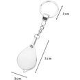 thumbnail image 2 of Lupa plegable portátil de bolsillo de metal, llavero, lupa, 2 of 5