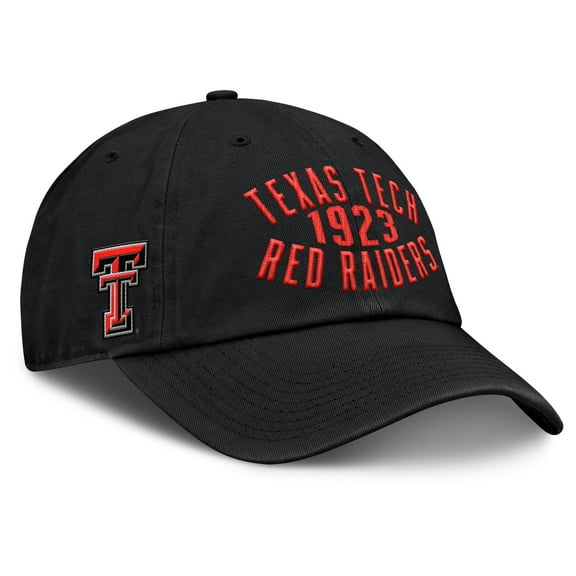 Men's Fanatics Black Texas Tech Red Raiders Archer Adjustable Hat