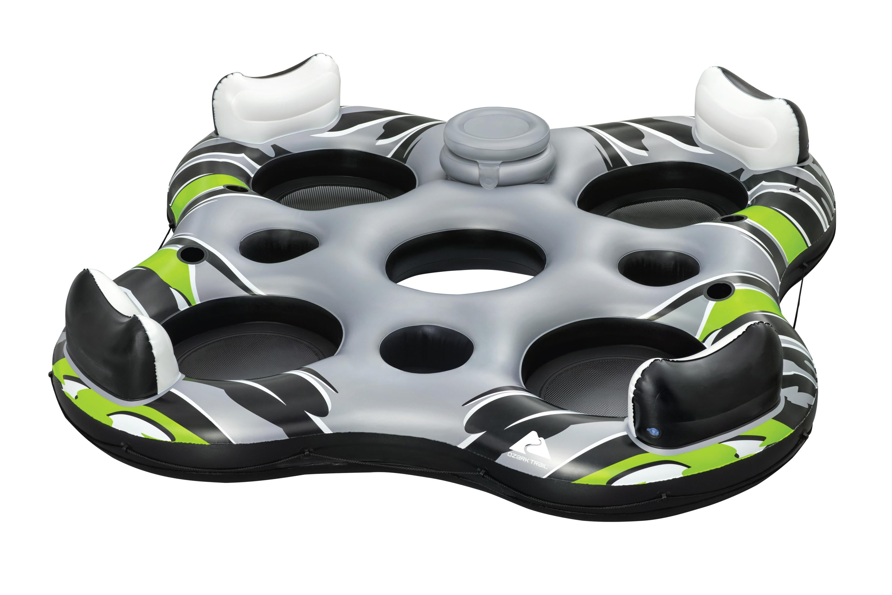 Inflatable Float Hydro-Force Rapid Rider Quadruple River Tube 