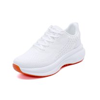 Women's Lightweight Walking Sneakers Casual Lace Up Flats Tennis Athletic Running Fashion Sport Shoes for Girls