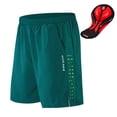 thumbnail image 1 of Men Bike Short with 3D Padding and Mesh Lining Breathable Quick Dry Loose-Fit Bicycle Shorts Cycling Running Summer Shorts, 1 of 7
