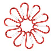Tarp Awning Clamp Clips Tent Snaps Hangers Clips Camping Tent Tighten Lock Grip Clamp with Carabiner for Outdoor Camping
