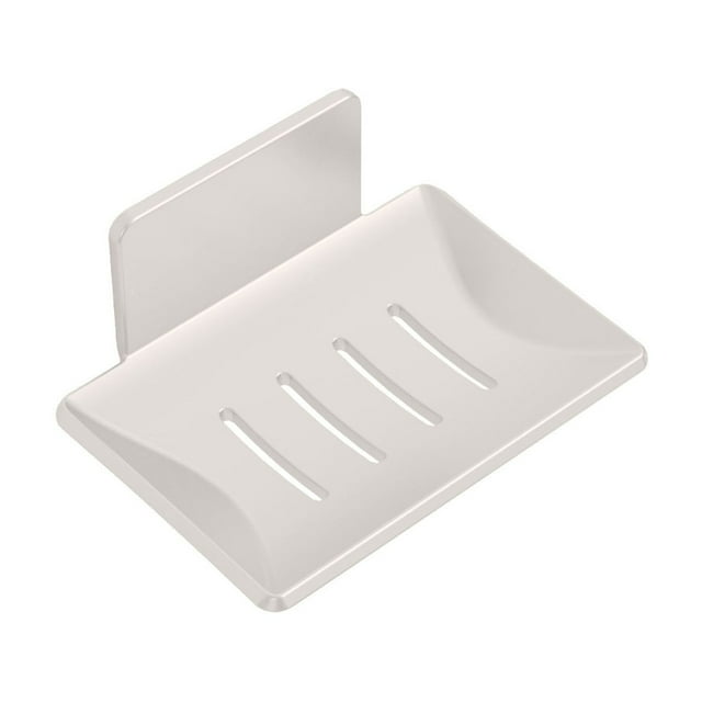 Ohufall Wall Mounted Perforated Stainless Steel Soap Box Home Bathroom High end Drainage Soap Storage Rack Toilet Bathroom Storage Box Soap Holder