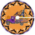 thumbnail image 1 of ZHANZZK Pumpkins Truck Bats Stars Xmas Christmas Tree Skirt Stand Mat for Holiday Party Decoration Indoor Outdoor 36 inches, 1 of 6