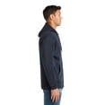 thumbnail image 3 of Lane Seven Unisex Premium Full-Zip Hooded Sweatshirt XL Navy, 3 of 3