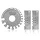 thumbnail image 1 of Double-sided Wire Gauge Measurement Tool 0-36 And 2pcs Welding Thickness Gauges Stainless Steel Gau, 1 of 4