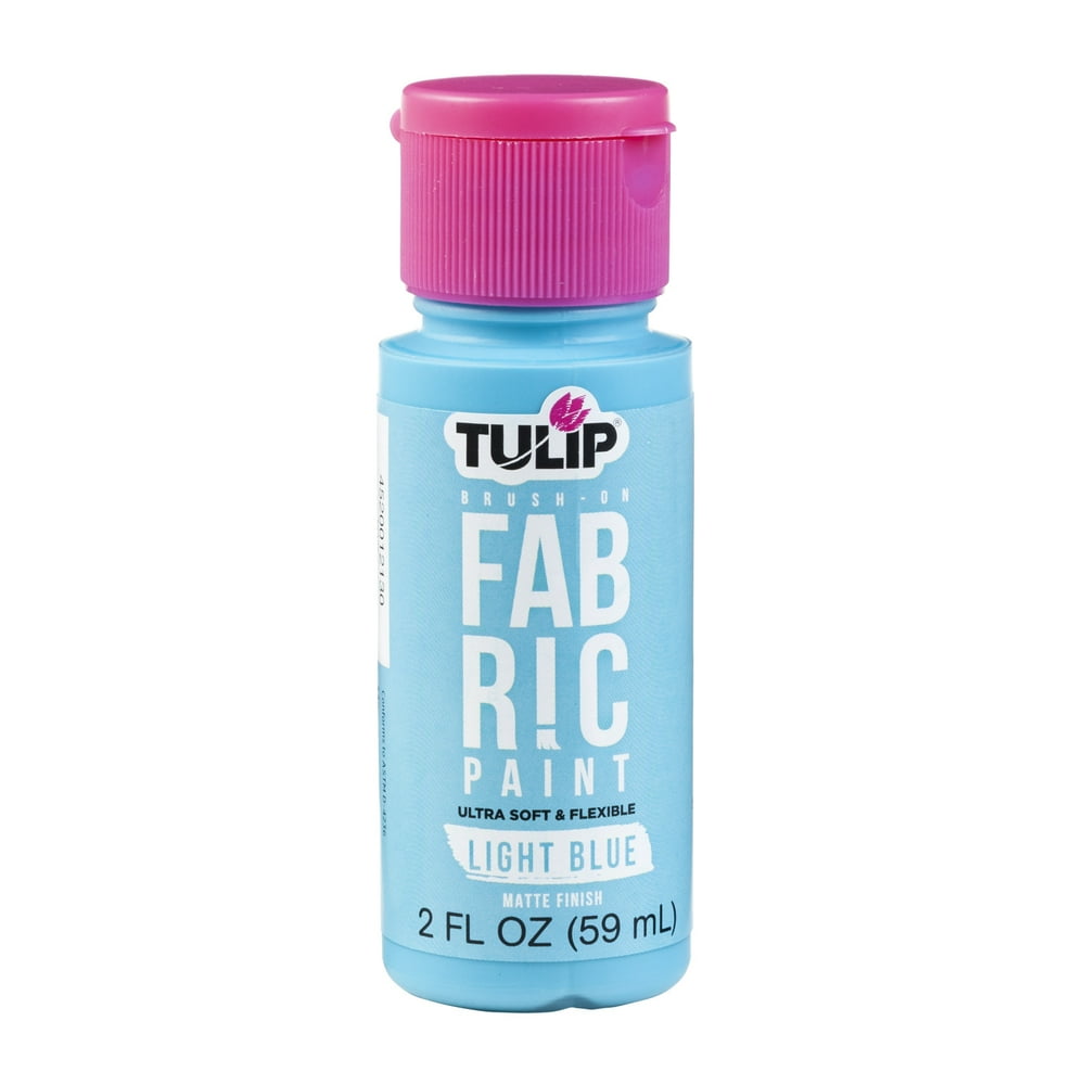 Tulip Light Blue BrushOn Fabric Paint, 2 Fl. Oz.