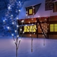 thumbnail image 2 of LED Branch Light Battery Operated Lighted Decorative Willow Twig Lighted Branch Little Twig Power Brown 30 Inch 20 LED for Home Romantic Decoration, Christmas Holiday Party Decor, 1 Pack, 2 of 7