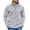 Grey, variant on COOFANDY Mens Casual Slim Fit Knitted Pullover Sweatshirt Long Sleeve Basic Stand Collar Designed